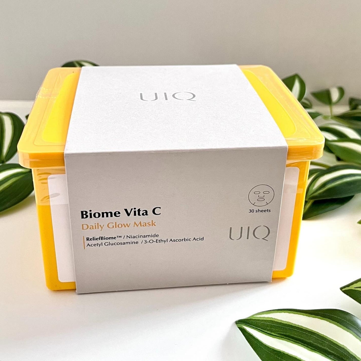 バイオームビタCグローデイリーシートマスク/UIQ/シートマスク・パックを使ったクチコミ(7枚目)