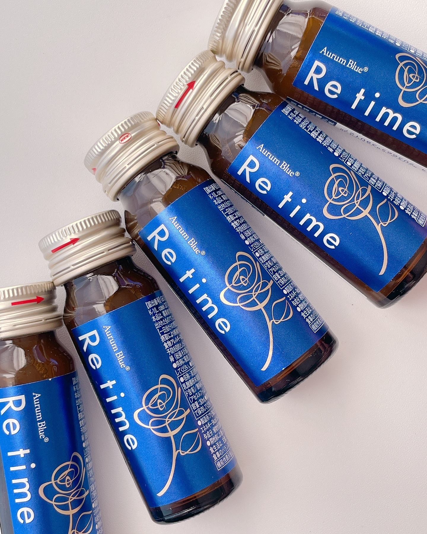 Re time ブルーローズドリンク/オーラムブルー/美容ドリンクを使ったクチコミ（2枚目）