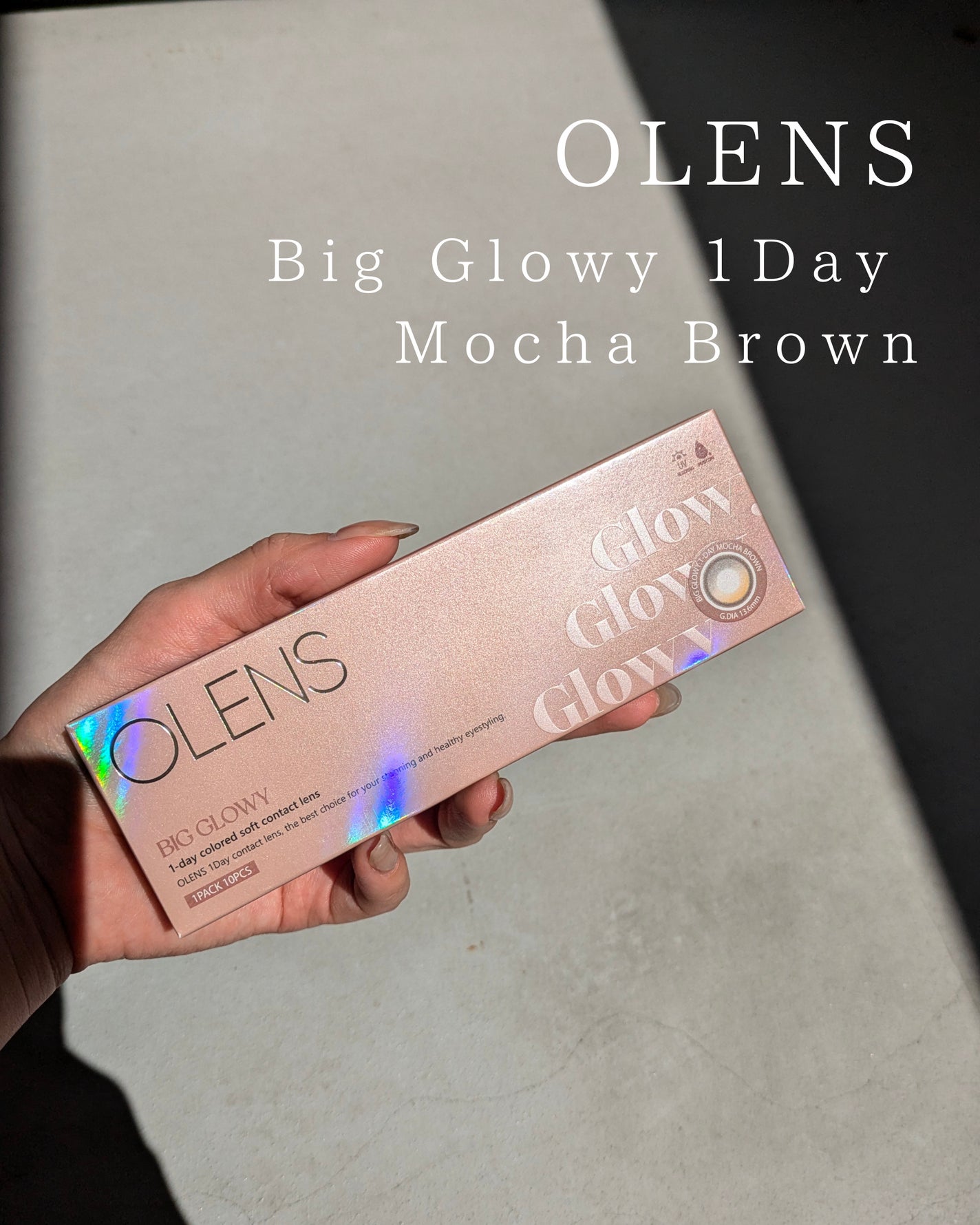 Big Glowy 1day/OLENS/ワンデー(1DAY)カラコンを使ったクチコミ(2枚目)