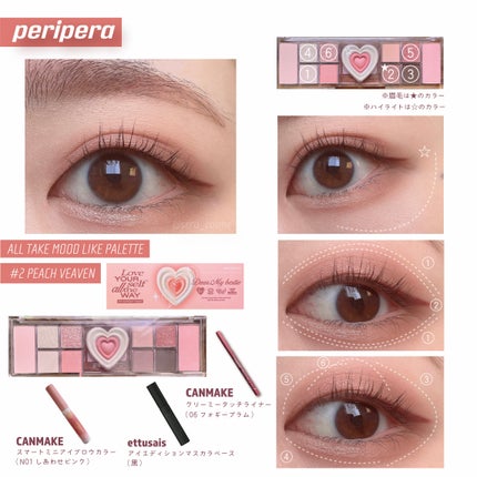 スマートミニアイブロウカラー/キャンメイク/眉マスカラを使ったクチコミ(1枚目)