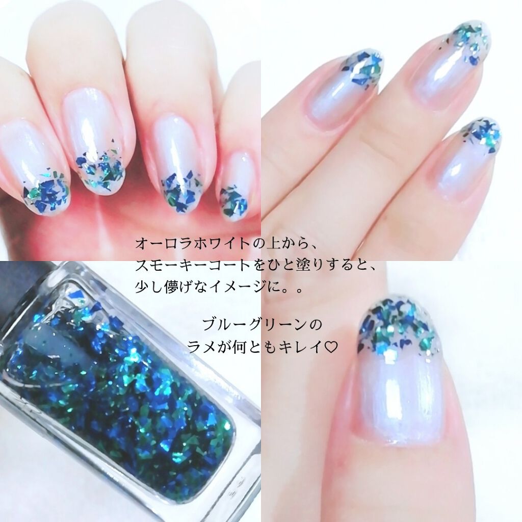 GALAXY宇宙ネイル/セリア/マニキュアを使ったクチコミ（3枚目）