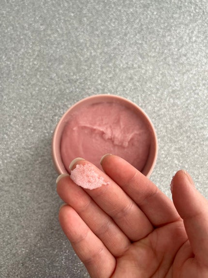 Q+Me スウィート ボム タラソ スクラブ/AGARISM/バスト・ヒップケアを使ったクチコミ(7枚目)