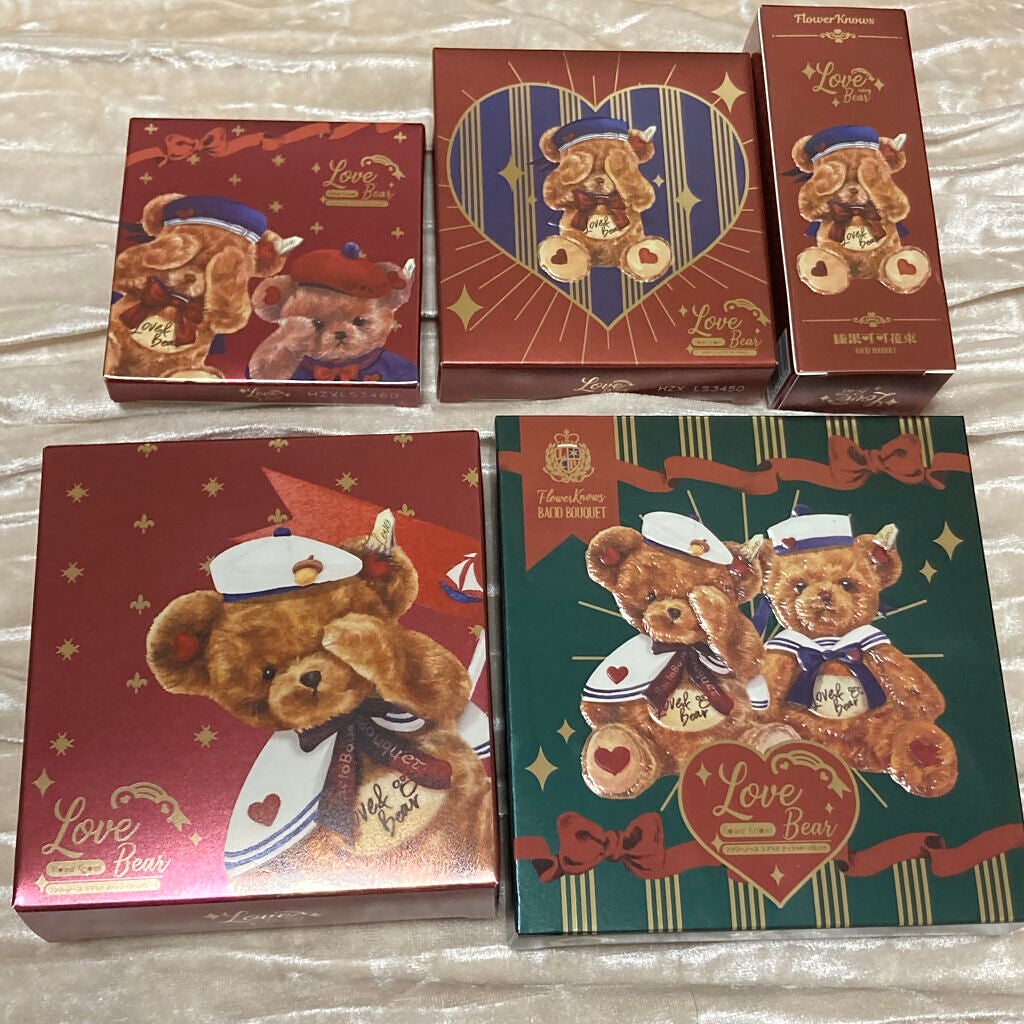 Love Bear 9色 アイシャドウパレット/FlowerKnows/アイシャドウパレットを使ったクチコミ(6枚目)