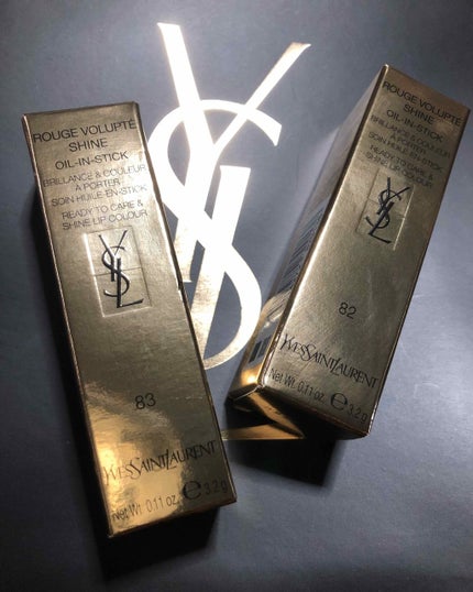 ルージュ ヴォリュプテ シャイン/YVES SAINT LAURENT BEAUTE/口紅を使ったクチコミ(2枚目)