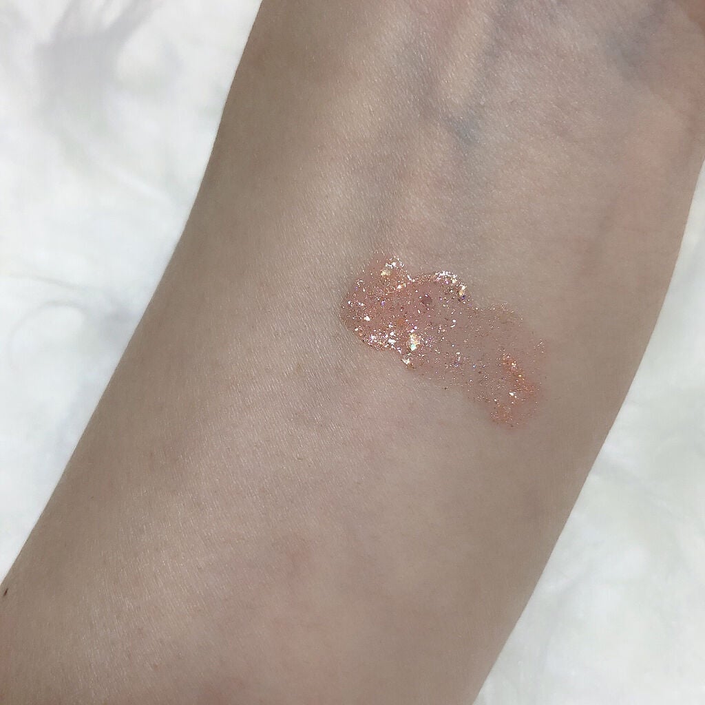 シュガー トゥインクル リキッド グリッター/PERIPERA/グリッターを使ったクチコミ(2枚目)