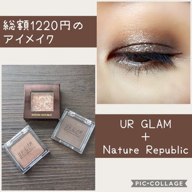 UR GLAM　POWDER EYESHADOW/U R GLAM/パウダーアイシャドウを使ったクチコミ（1枚目）