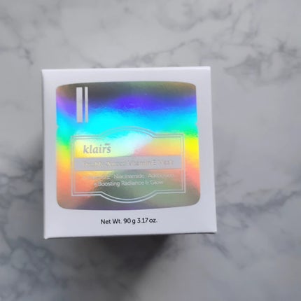 フレッシュリージュースドビタミンEマスク(90g)/Klairs/フェイスクリームを使ったクチコミ(4枚目)