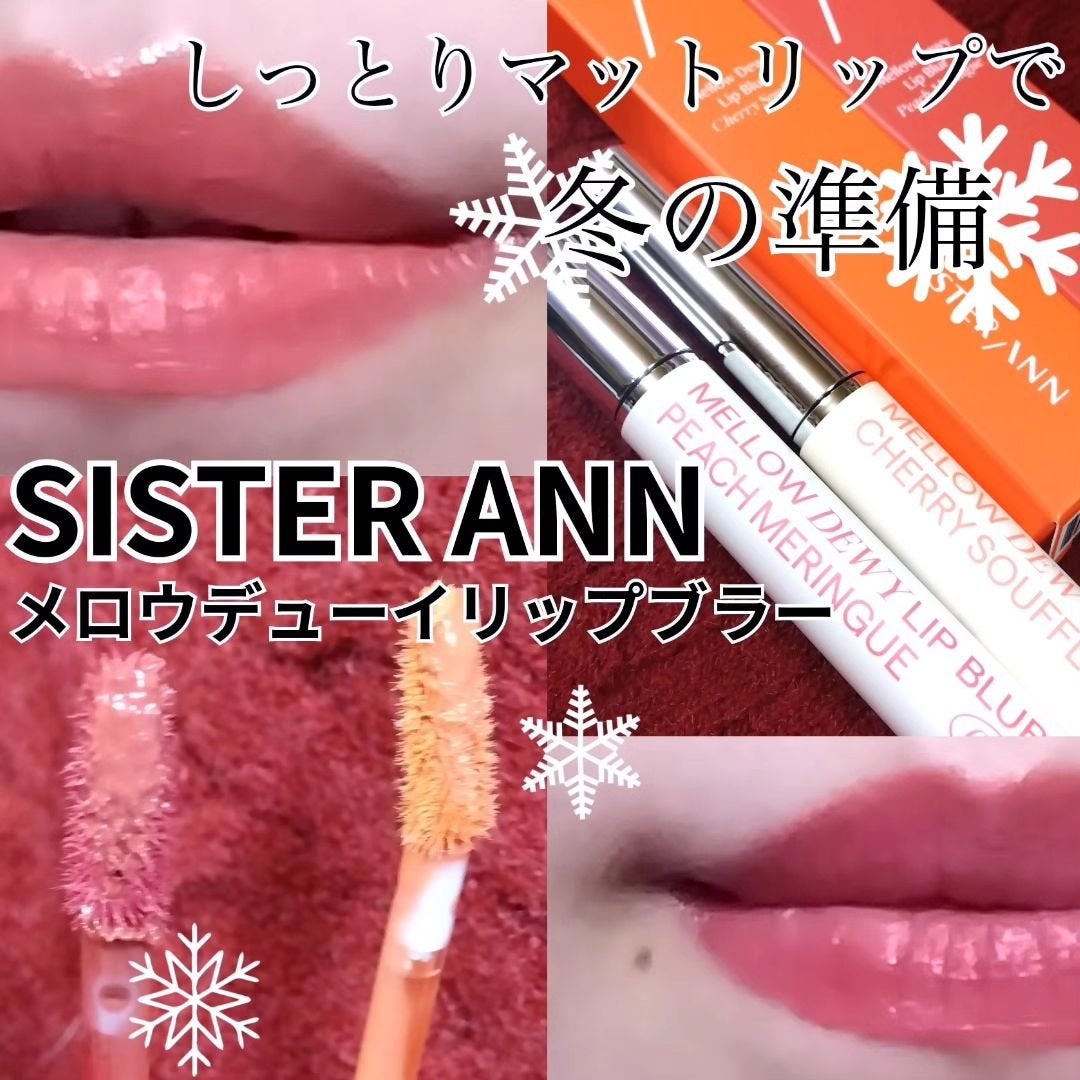 メロウデューイリップブラー/SISTER ANN/口紅を使ったクチコミ(1枚目)