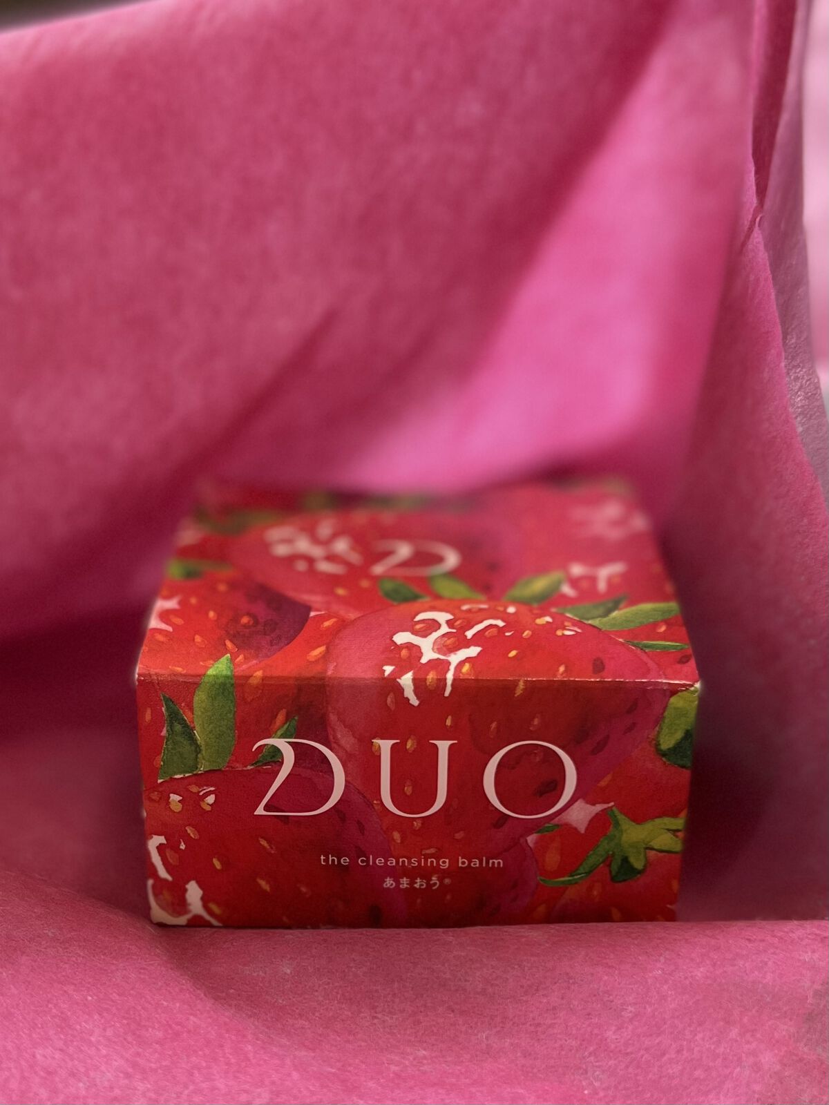 デュオ ザ クレンジングバーム あまおう/DUO/クレンジングバームを使ったクチコミ（2枚目）