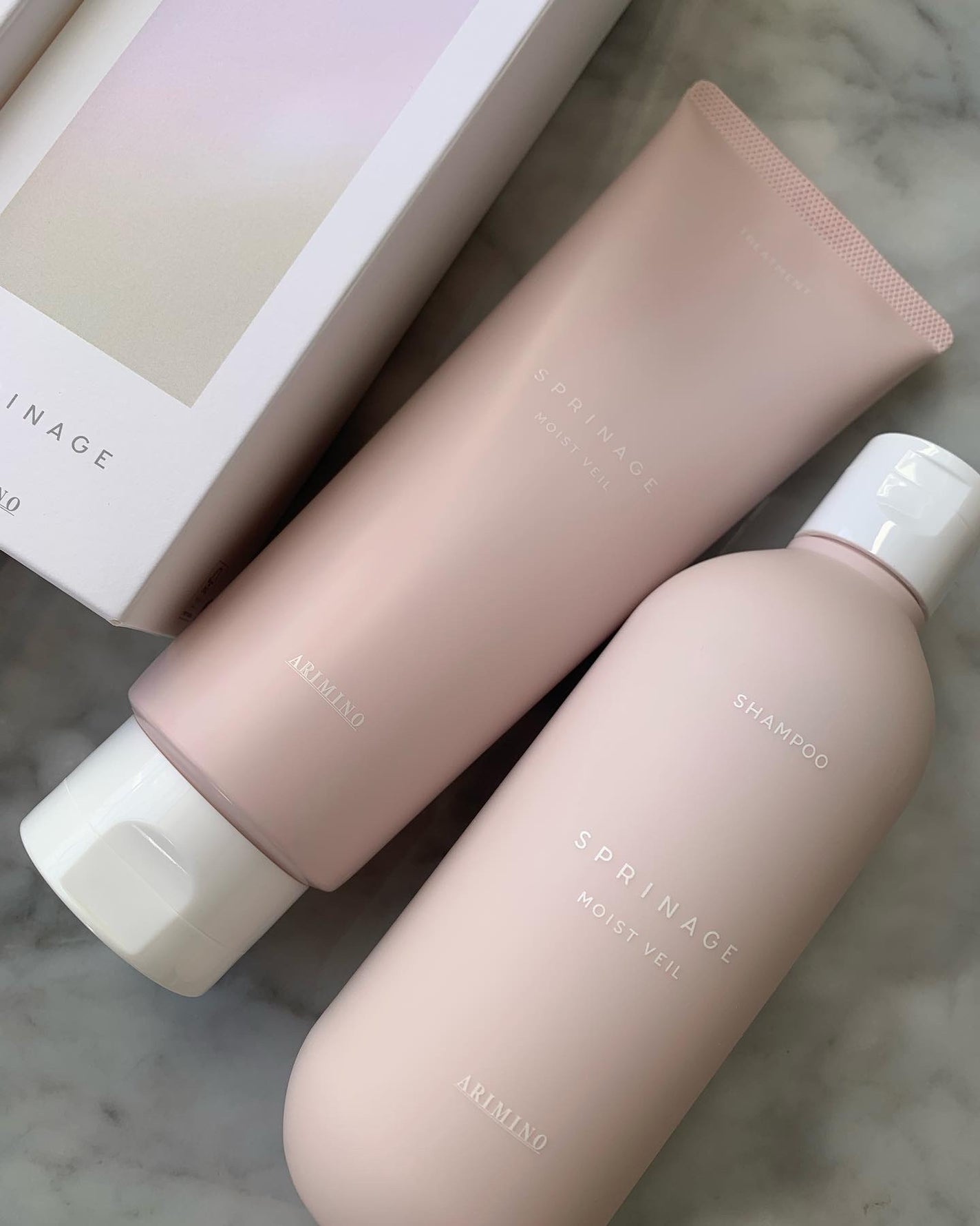 スプリナージュ シャンプー/トリートメント モイストヴェール/アリミノ/サロンシャンプーを使ったクチコミ(1枚目)