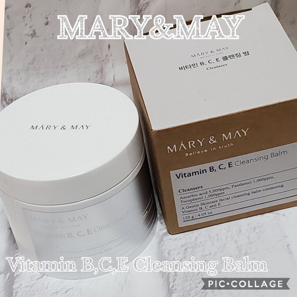 ビタミンB.C.Eクレンジングバーム/MARY&MAY/クレンジングバームを使ったクチコミ(1枚目)