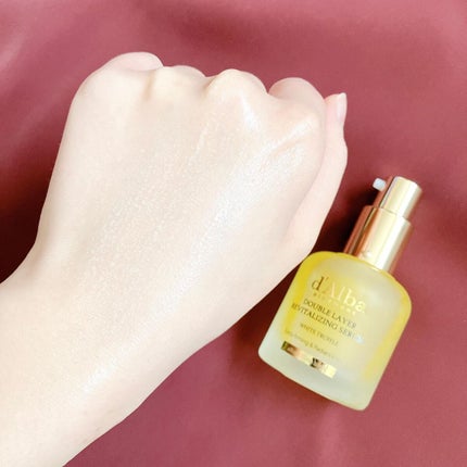 ホワイトトリュフダブルレイヤーリバイタライジングセラム/ダルバ/美容液を使ったクチコミ(5枚目)