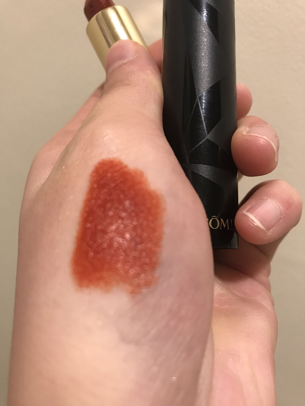 ラプソリュ ルージュ R02 ルビークィーン/LANCOME/口紅を使ったクチコミ（2枚目）