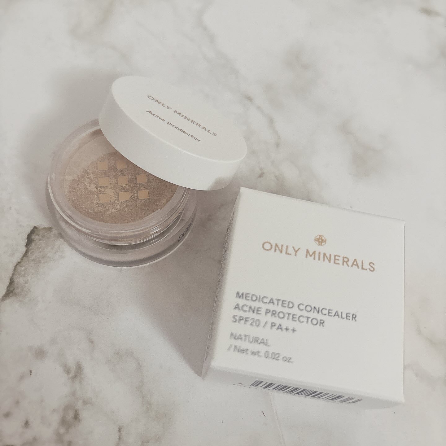 薬用コンシーラー アクネプロテクター/ONLY MINERALS/パウダーコンシーラーを使ったクチコミ（1枚目）