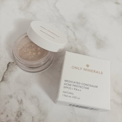 薬用コンシーラー アクネプロテクター/ONLY MINERALS/パウダーコンシーラーを使ったクチコミ(1枚目)