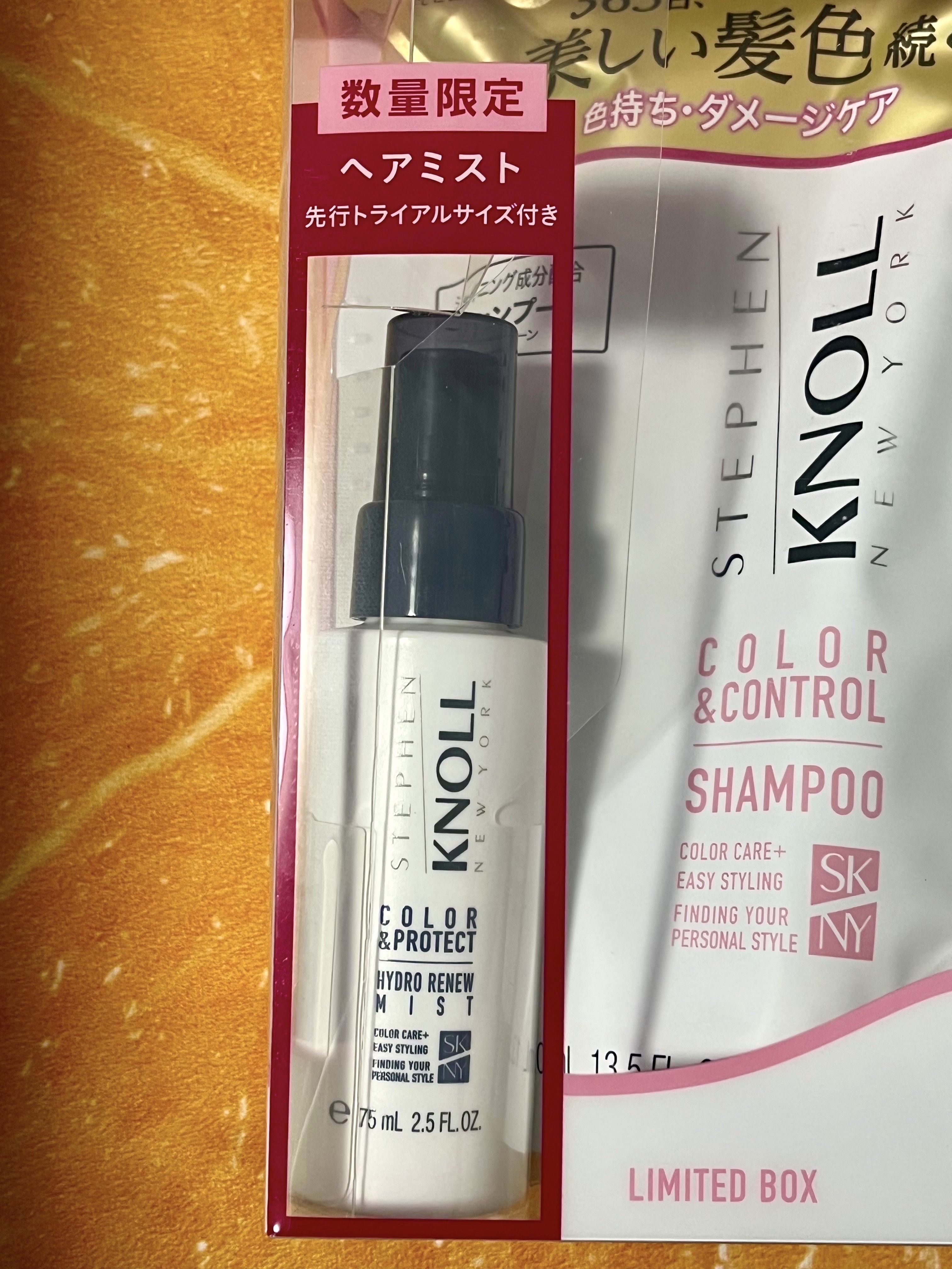 カラーコントロール シャンプー W/コンディショナー W 詰め替え 限定セットN/スティーブンノル ニューヨーク/市販シャンプーを使ったクチコミ（2枚目）