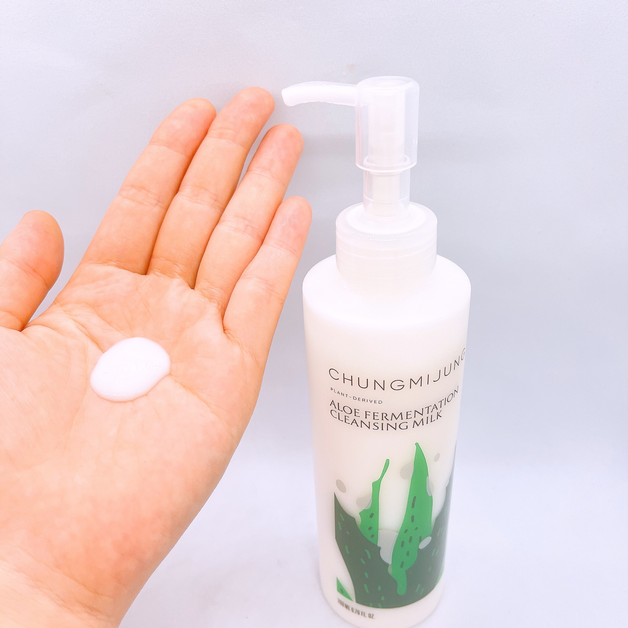 アロエ発酵クレンジングミルク/シエムゼ/ミルククレンジングを使ったクチコミ（2枚目）