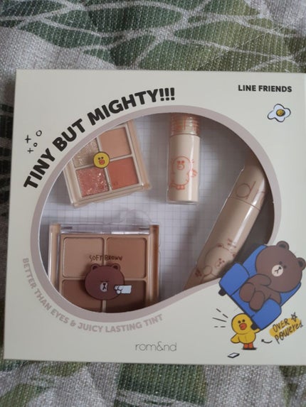 LINE FRIENDS EDITION/rom&nd/メイクアップキットを使ったクチコミ(1枚目)