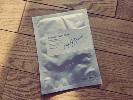 オーガニックコットンマスク/chant a charm /シートマスク・パックを使ったクチコミ(1枚目)