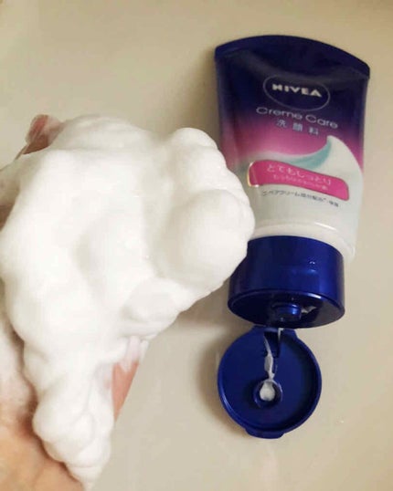 ニベア クリームケア洗顔料 とてもしっとり/ニベア/洗顔フォームを使ったクチコミ(3枚目)