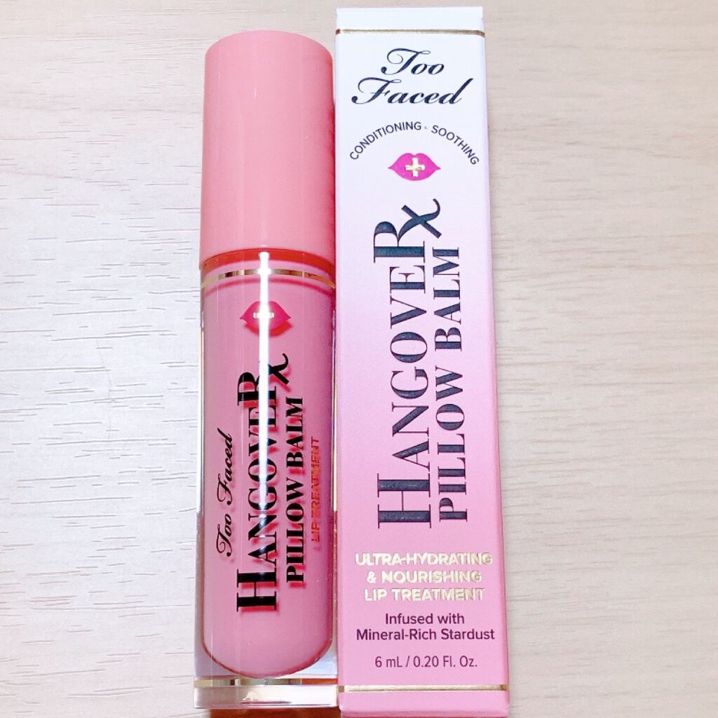 ～トゥー フェイスド ハングオーバー～ ピロー バーム リップ トリートメント/Too Faced/リップ美容液を使ったクチコミ（1枚目）