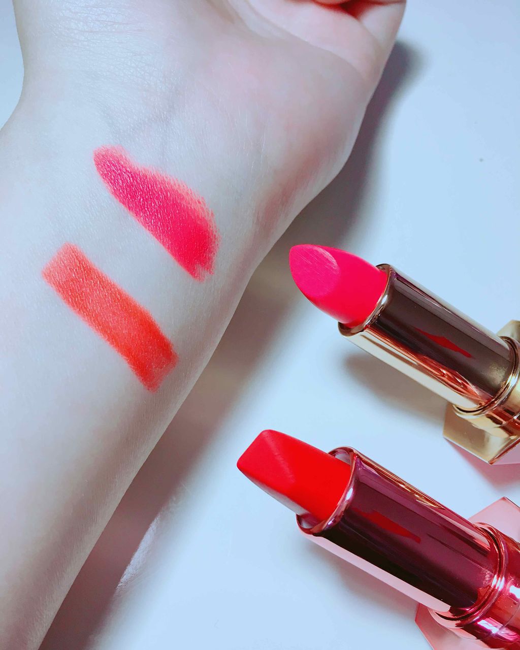 FEIPINK VELVET LIP STICK/HOLDLIVE/口紅を使ったクチコミ(2枚目)