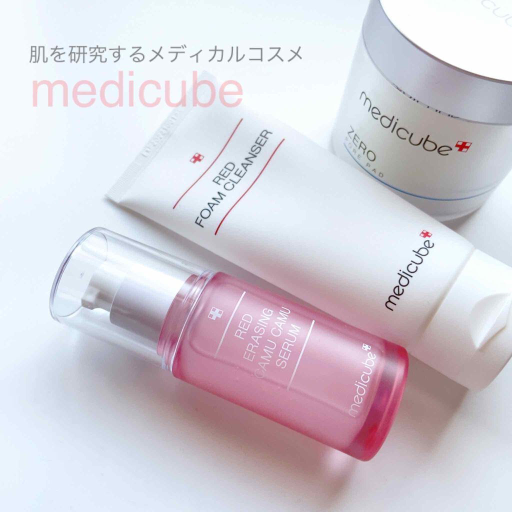 レッドクレンジングフォーム/MEDICUBE/洗顔フォームを使ったクチコミ（1枚目）