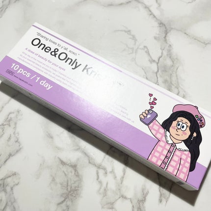 ワンアンドオンリークリスティン/Hapa kristin/カラーコンタクトレンズを使ったクチコミ(4枚目)