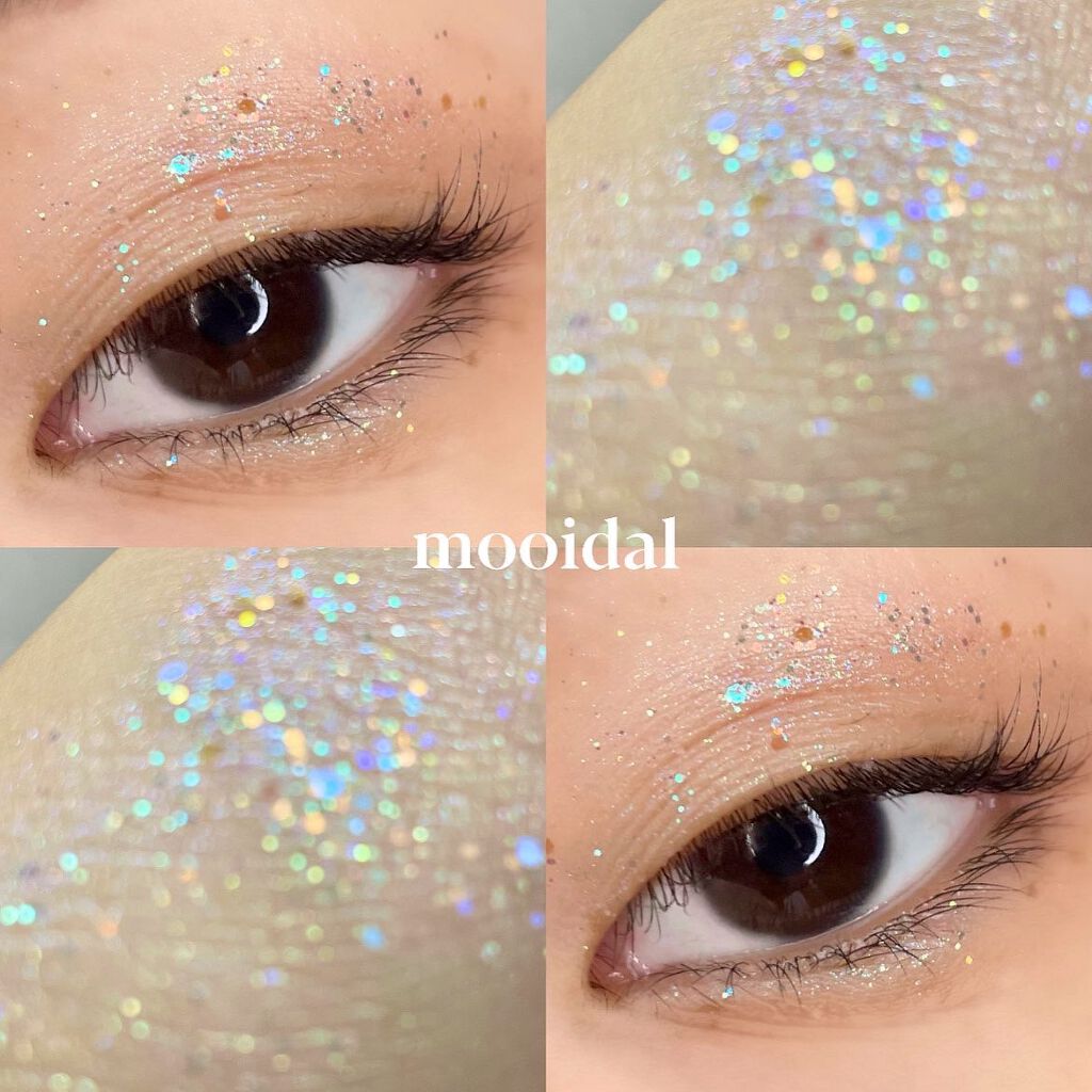 ネイミングスパークルアイグリッターポット BGG01 SUGAR/NAMING./グリッターを使ったクチコミ（3枚目）