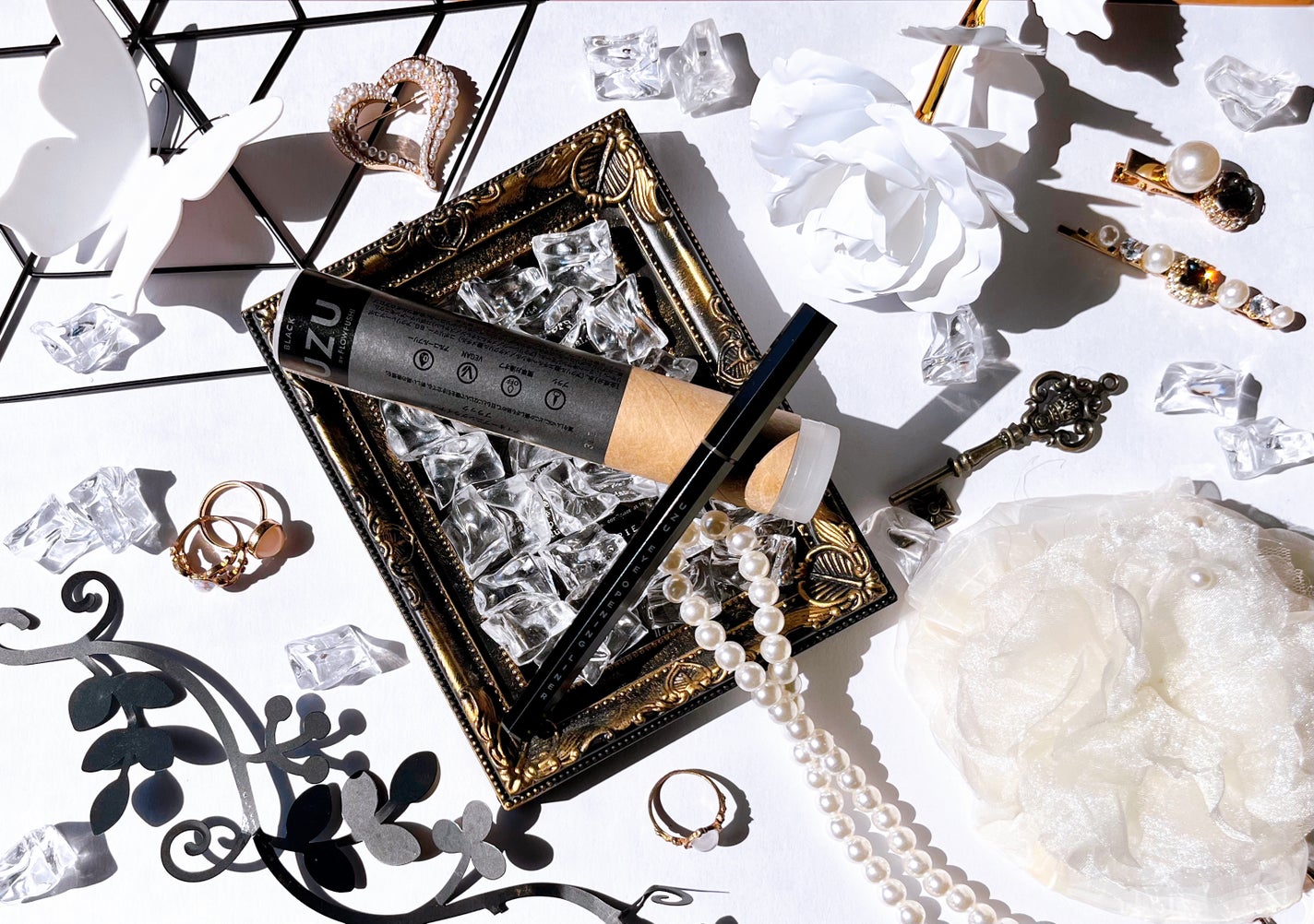 EYE OPENING LINER/UZU BY FLOWFUSHI/アイライナーを使ったクチコミ(1枚目)