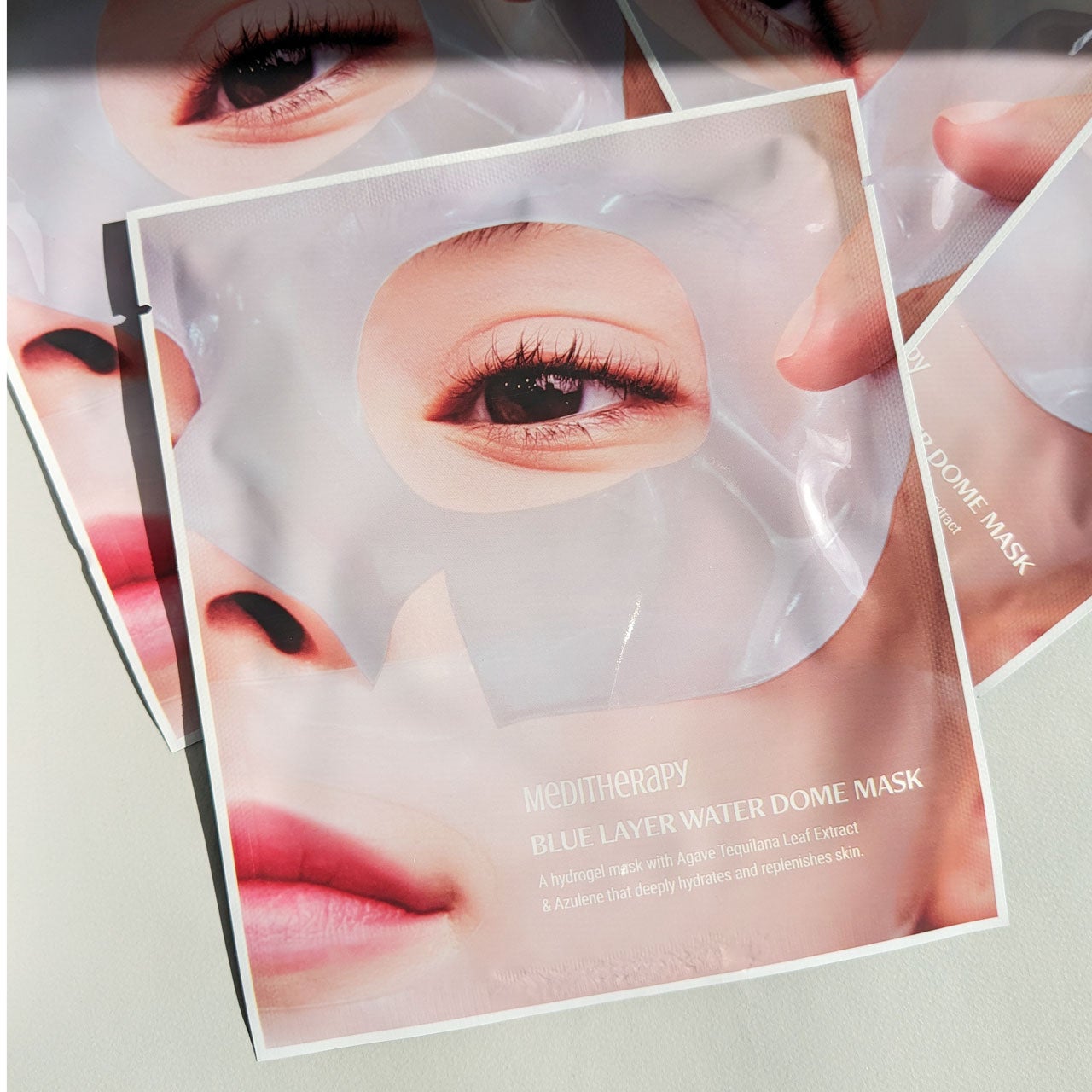 ブルーレイヤーウォータードームマスク/MEDITHERAPY/シートマスク・パックを使ったクチコミ(3枚目)