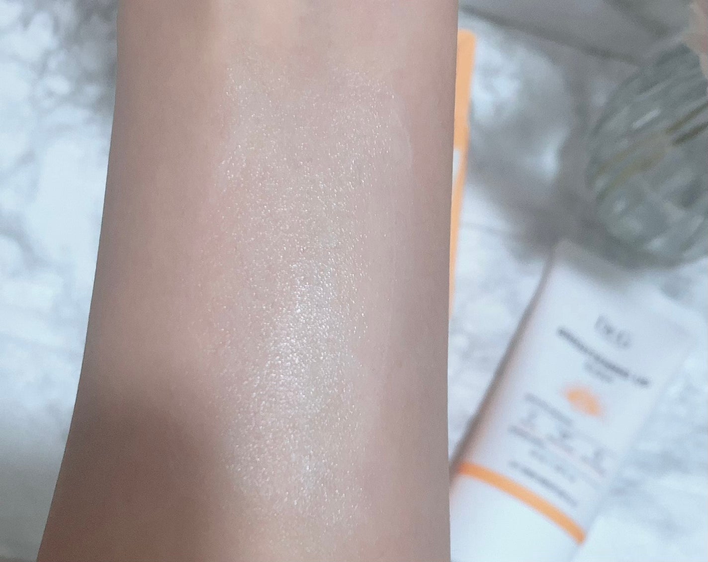 ブライトニングアップサンプラス/Dr.G/日焼け止めクリームを使ったクチコミ(3枚目)