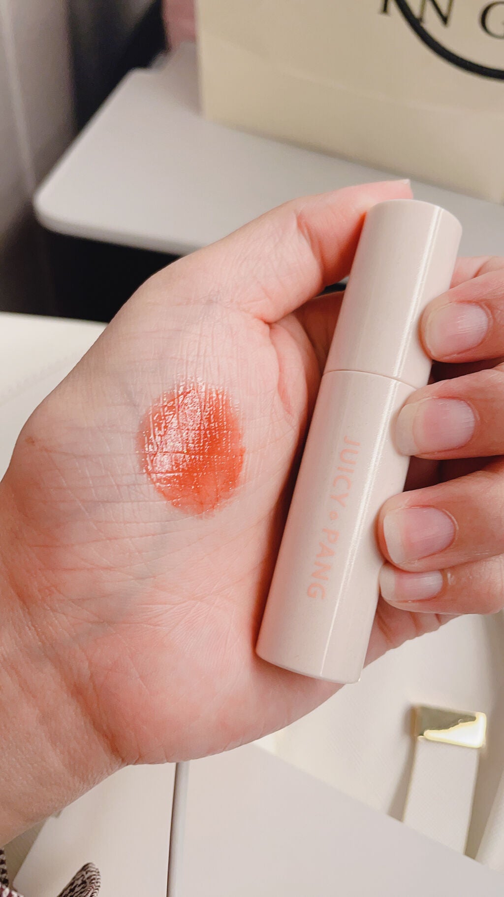 アピュー ジューシーパン ティント/A’pieu/リップティントを使ったクチコミ(1枚目)