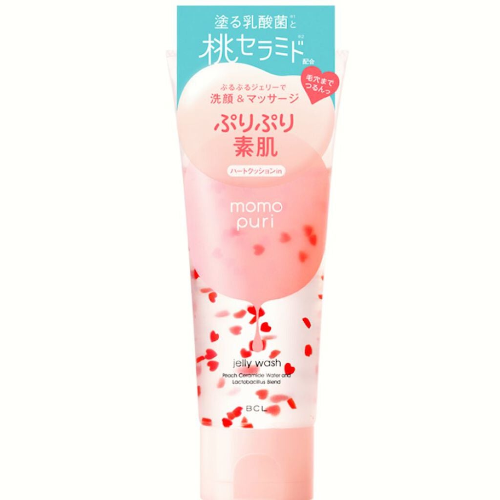 みらみーら on LIPS 「【使った商品】ももプリ潤いジェリー洗顔 100gほんのりピーチ..」(1枚目)