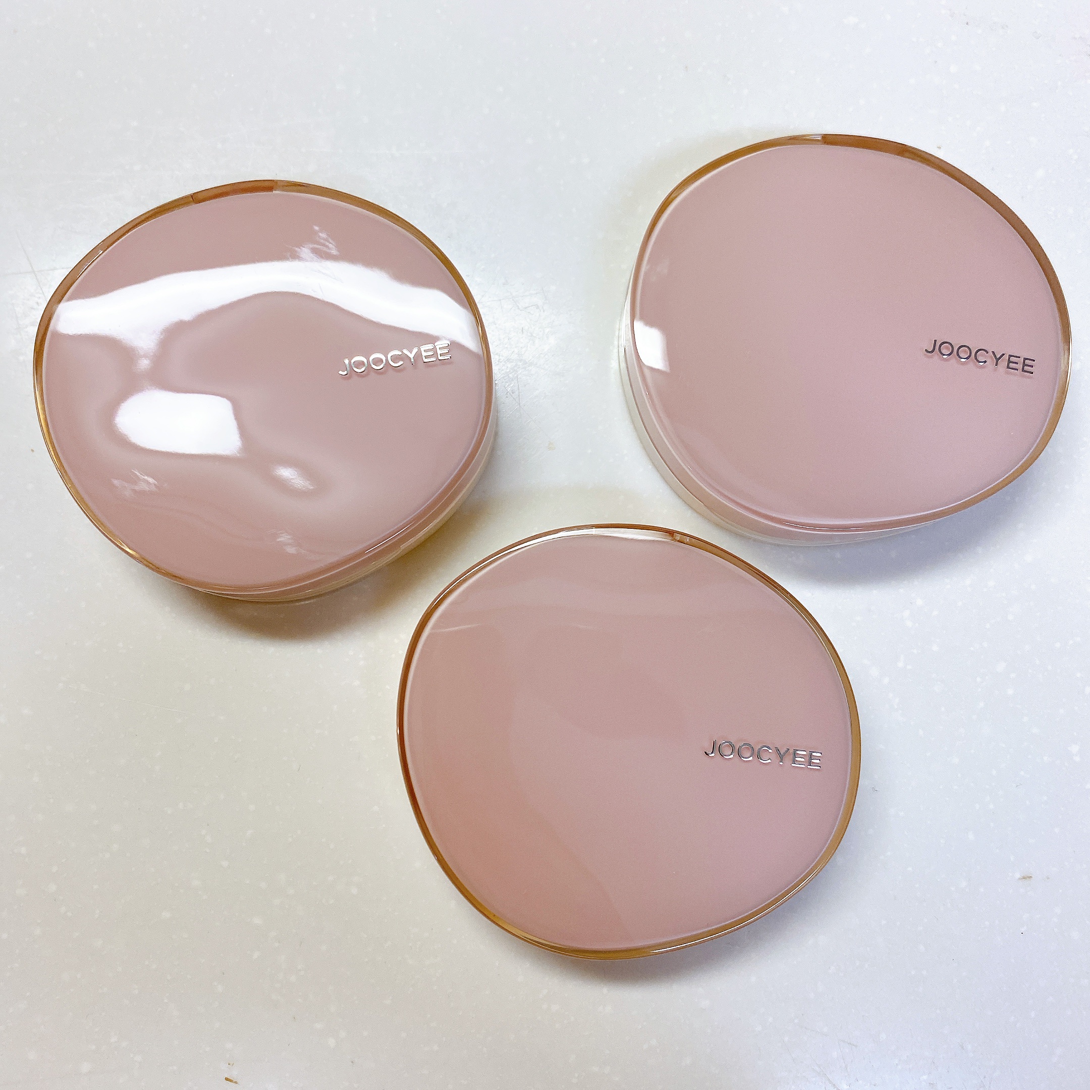 ミックスライトパクト C01 ブルーベリーミルク/Joocyee/プレストパウダーを使ったクチコミ（2枚目）