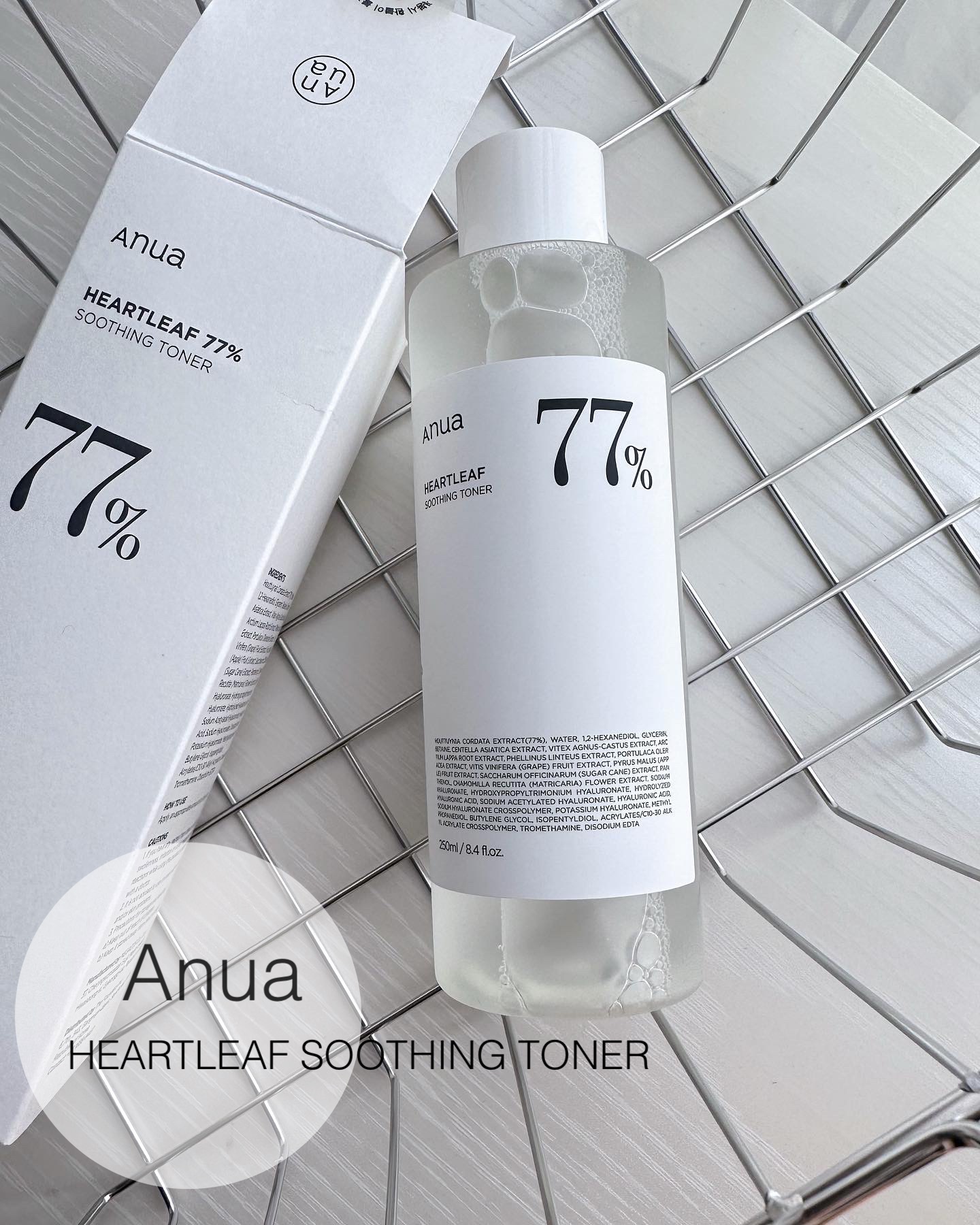 ドクダミ 77 スージングトナー/Anua/化粧水を使ったクチコミ（1枚目）