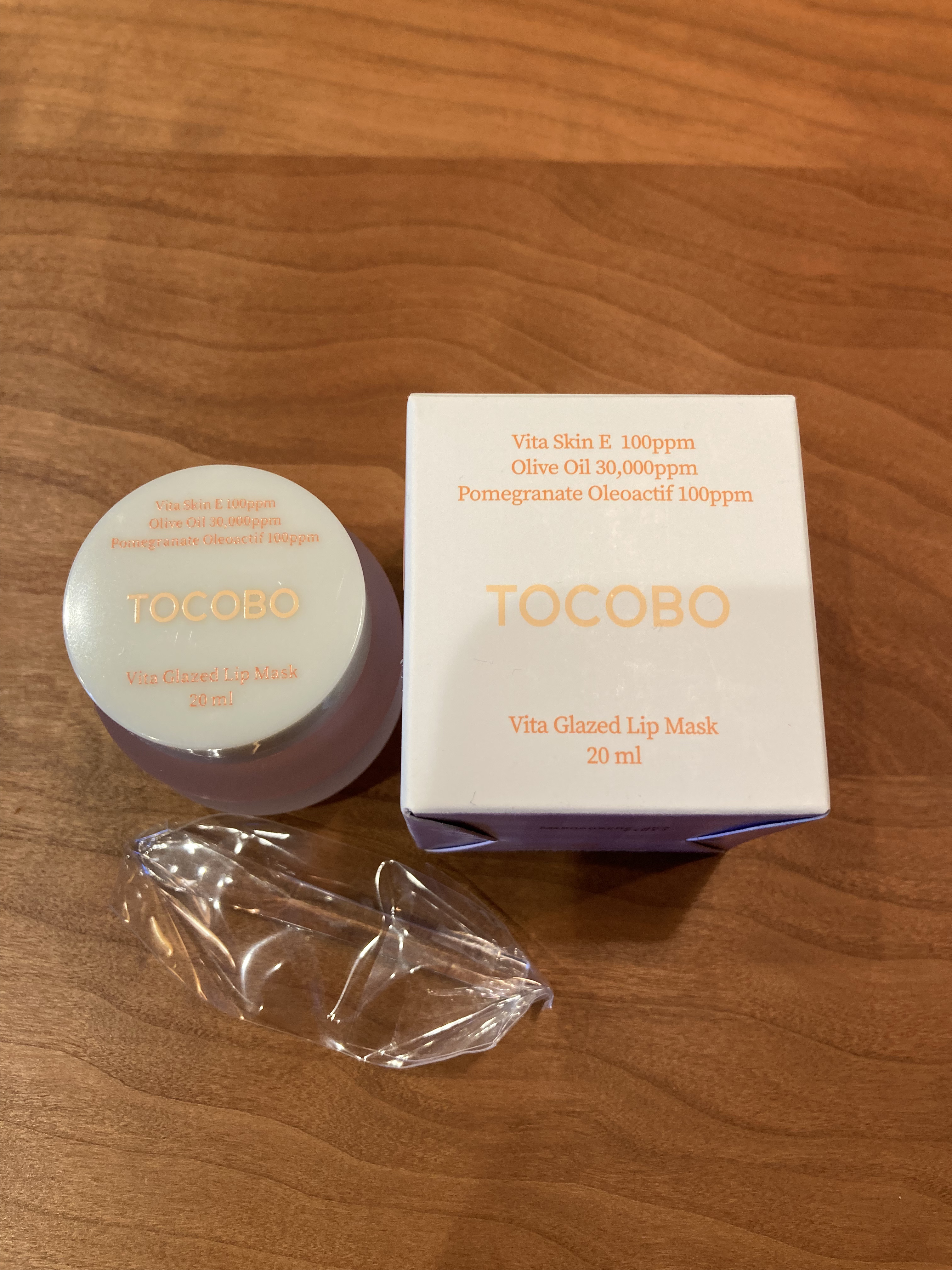 ビタグレーズドリップマスク/TOCOBO/リップマスクを使ったクチコミ（1枚目）