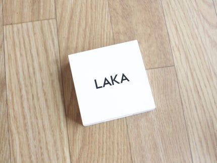 ジャストチーク/Laka/パウダーチークを使ったクチコミ(2枚目)