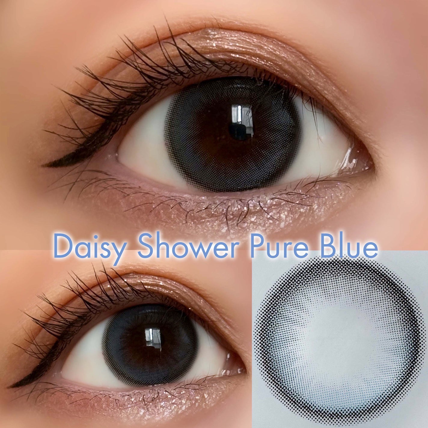 Daisy Shower 1Day/chuu LENS/ワンデー(1DAY)カラコンを使ったクチコミ(5枚目)