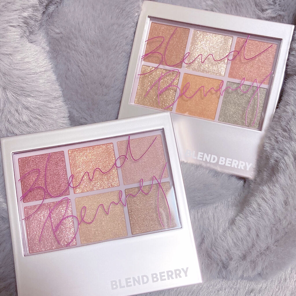 オーラクリエイション/BLEND BERRY/アイシャドウパレットを使ったクチコミ（2枚目）