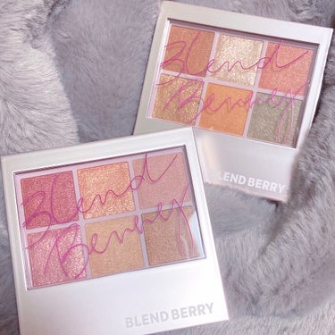 オーラクリエイション 101 グースベリー＆セピアブラウン(限定カラー)/BLEND BERRY/アイシャドウパレットを使ったクチコミ（2枚目）