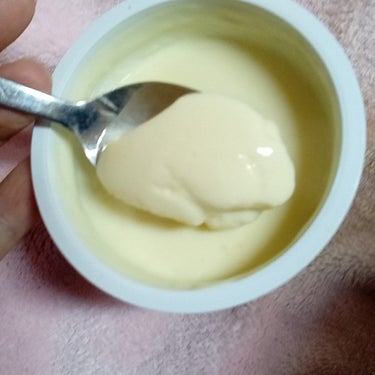 Pokka Sapporo (ポッカサッポロ) 豆乳で作ったヨーグルトのクチコミ「豆乳で作ったヨーグルトがあるとネットで見て気になってましたが中々店頭で見ることがなく、たまたま.....」（2枚目）