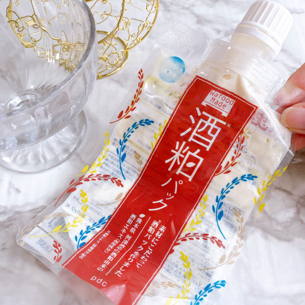 ワフードメイド　酒粕パック 170g/pdc/洗い流すパック・マスクを使ったクチコミ（1枚目）
