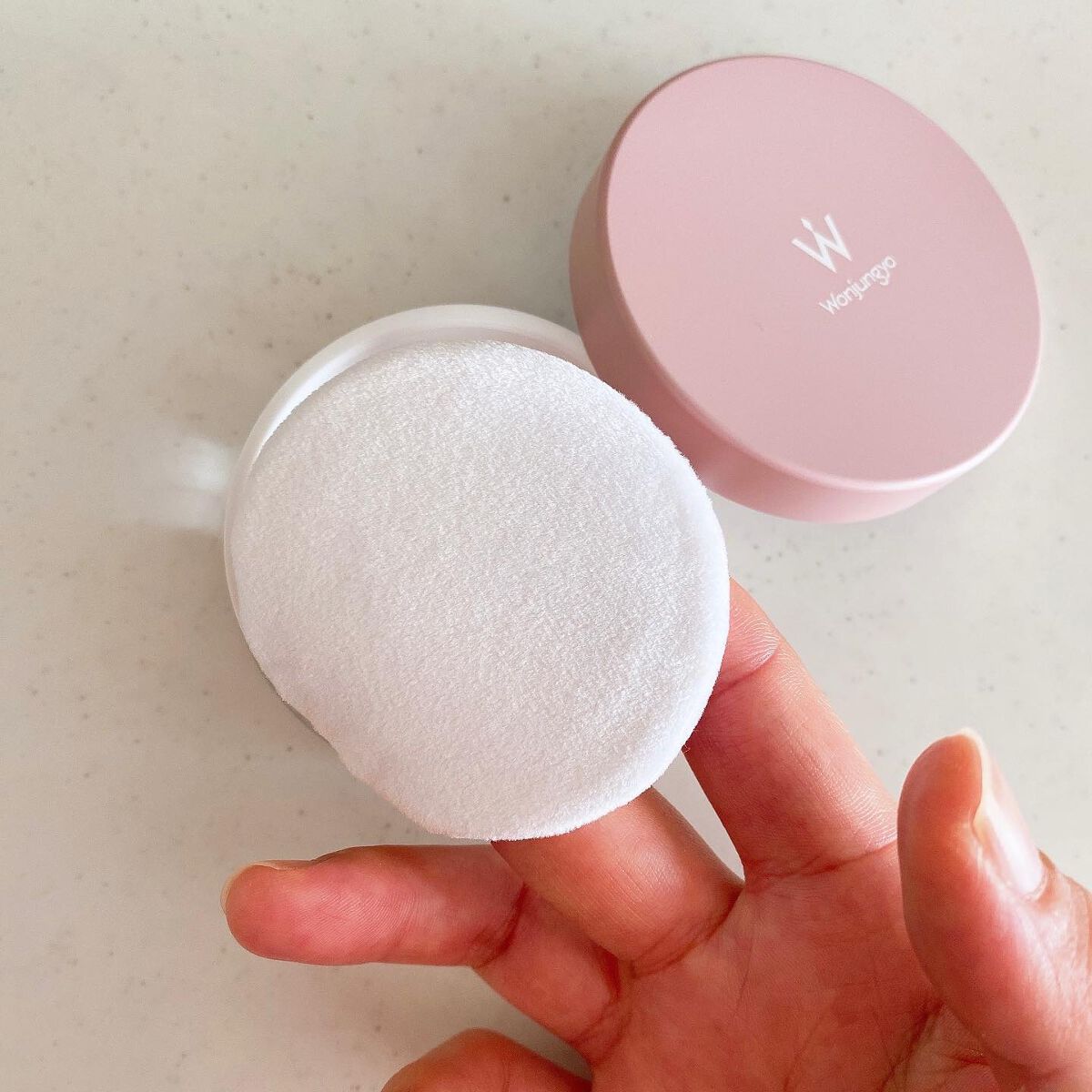 ウォンジョンヨ フィクシングブラーパウダー N/Wonjungyo/ルースパウダーを使ったクチコミ(2枚目)