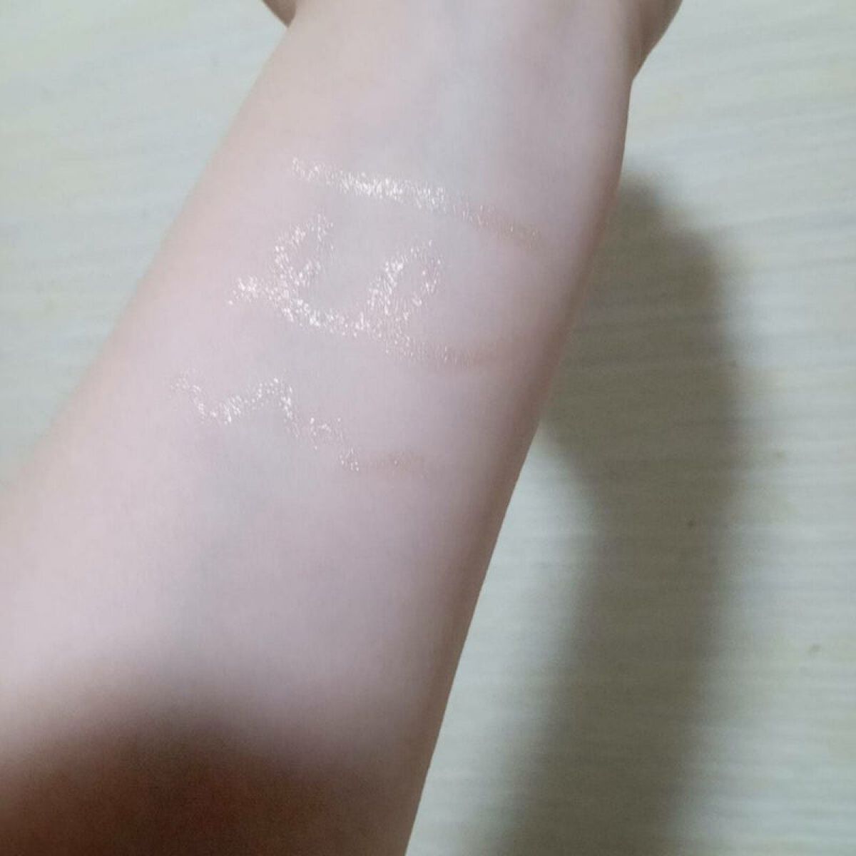 エーメイク グリッタースティック/A/mAke/グリッターを使ったクチコミ(2枚目)