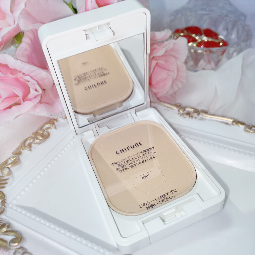 UV パウダー ファンデーション/ちふれ/パウダーファンデーションを使ったクチコミ（3枚目）