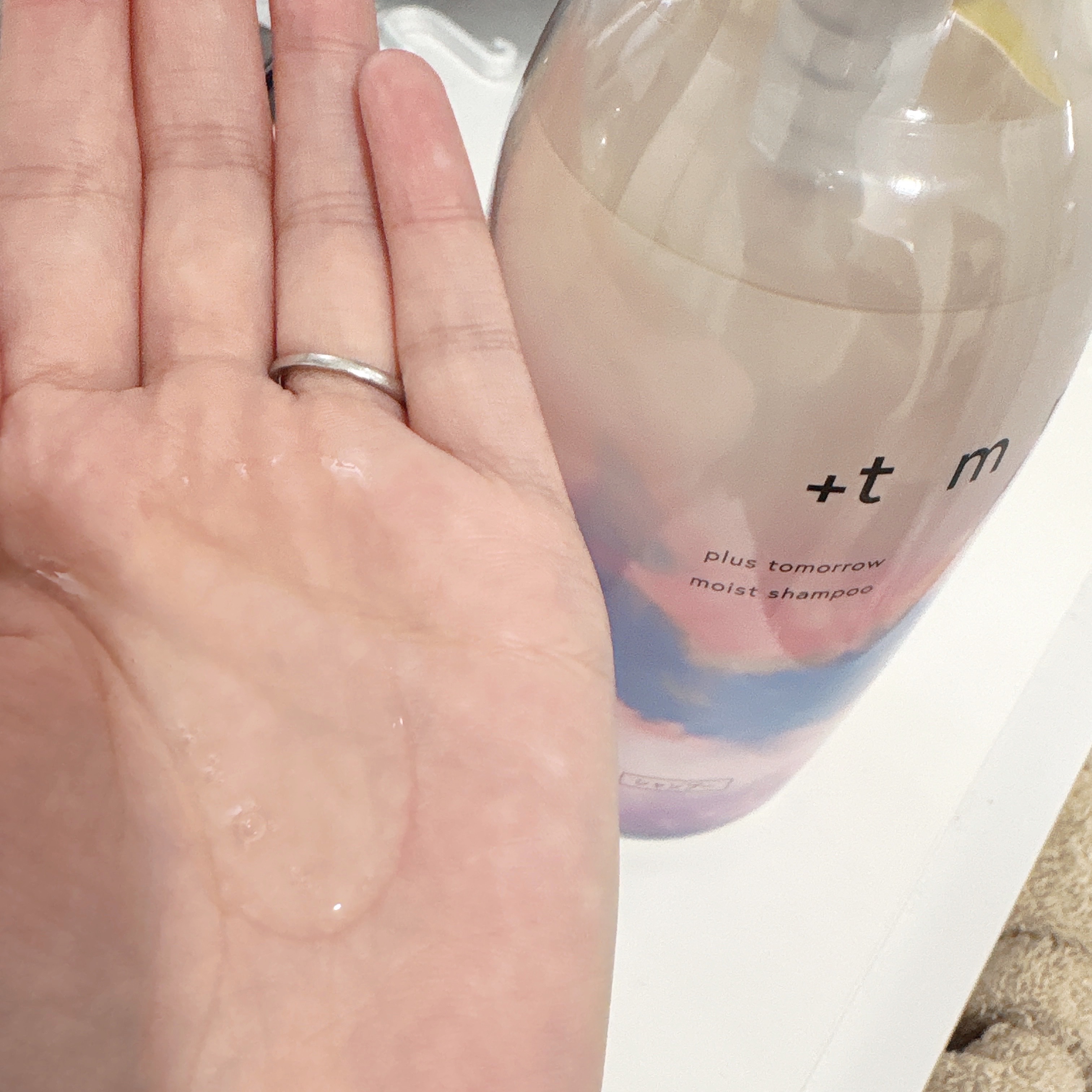 スムース シャンプー/トリートメント/＋ｔｍｒ/市販シャンプーを使ったクチコミ（2枚目）