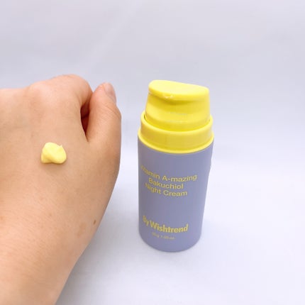 ビタミンA-mazingバクチオールナイトクリーム/By Wishtrend/フェイスクリームを使ったクチコミ(3枚目)