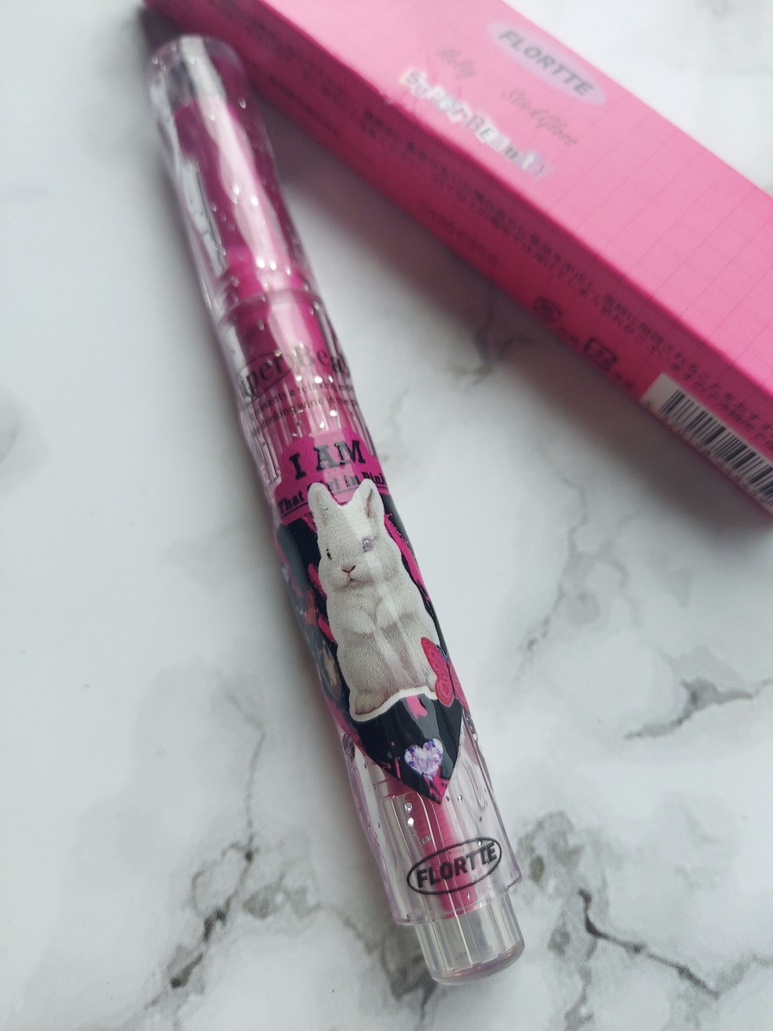 フロレット メルティーハート スティックグロス/FLORTTE/口紅を使ったクチコミ（1枚目）