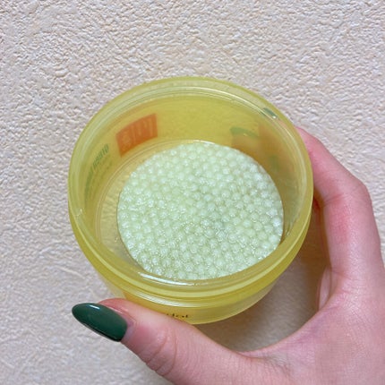 グリーンタンジェリン ビタCダークスポットケアパッド/goodal/トナーパッドを使ったクチコミ(2枚目)